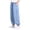 Light Blue A1, variant on Edvintorg Boys Pants Size 8 Comfy Lightweight Elastic Waisted Loose Fit Casual Cuffed Trousers with Pockets