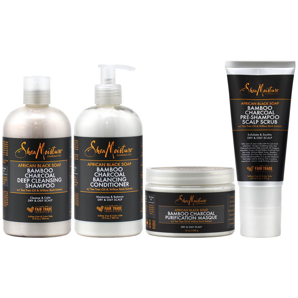shea moisture charcoal shampoo