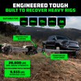 thumbnail image 4 of Cuerda de remolque Kinetic Recovery Rhino USA Heavy Duty 7/8 x 6 m, 4 of 8
