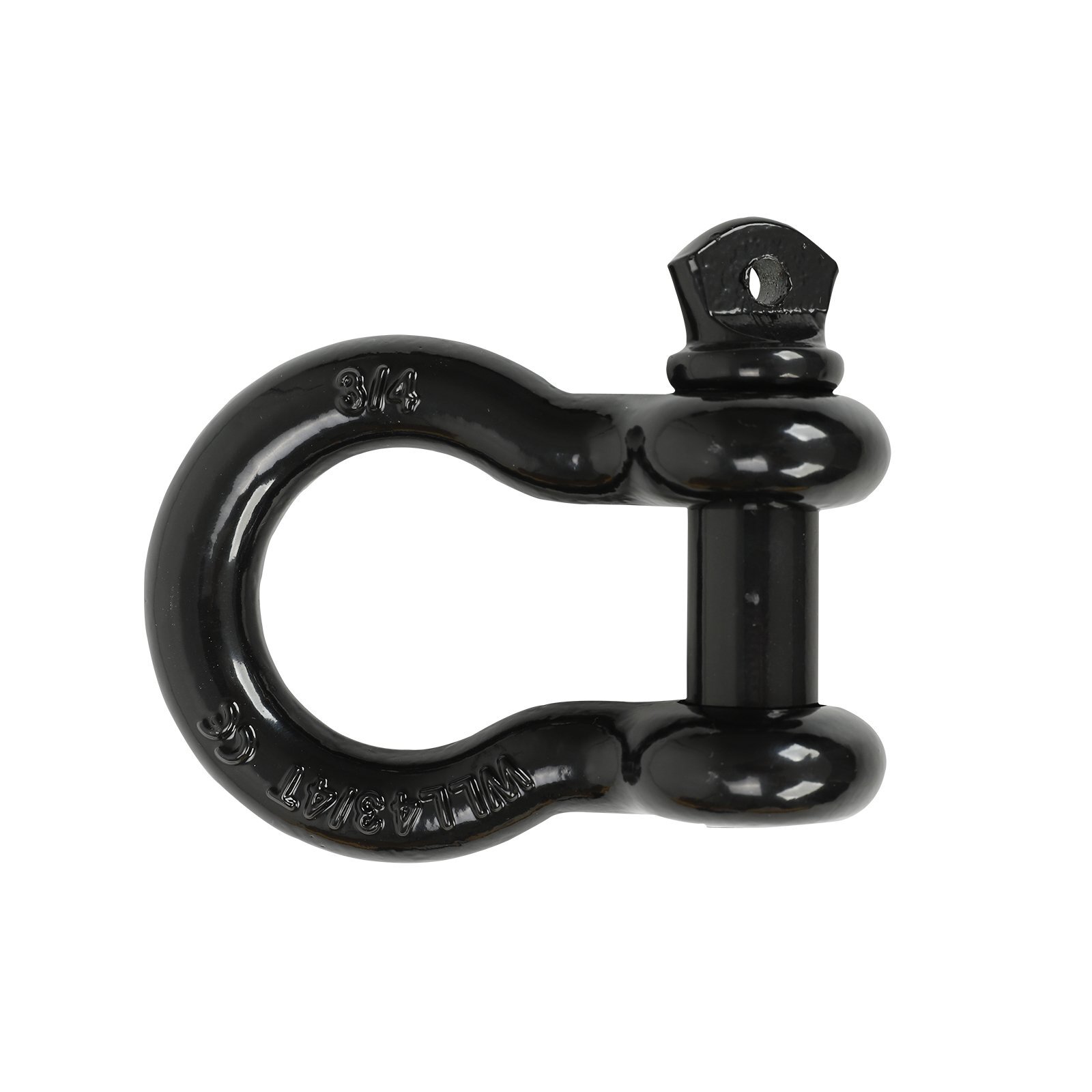 2PCS 3/4" D Ring Shackle With 7/8 Screw Pin Red Heavy Duty For Truck SUV ATV UTV