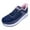 NavyPink, variant on Women's Wide Walking Shoes Slip On WideToe Box Tennis Sneakers Atheltic Running Shoes GreyPink Size 7