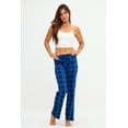 thumbnail image 2 of DEVOPS 2 Pack Women's Star Cotton Pajama Pants Sleepwear (Medium, Blue/Pink), 2 of 7