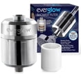 thumbnail image 1 of El filtro de ducha EVERGLOW High-Output elimina el cloro al 100%, 1 of 8
