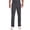 Pewter, variant on Scrub Pant for Men Natural Rise Drawstring Bottoms with 6 Pockets and Back Elastic Waistband - DK015, S, Pewter