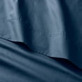 thumbnail image 4 of Better Homes & Gardens Cool & Crisp 4-Piece Washed Indigo Cotton Percale Sheet Set, King, 4 of 6