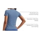 thumbnail image 4 of Remera CRZ YOGA sin costuras de manga corta transpirable azul M, 4 of 4