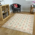 thumbnail image 2 of Casavani Cotton Kitchen Living Room Floor Rug, Blue 8x10 Ft, 2 of 6