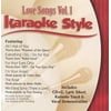 Karaoke Style: Love Songs, Vol. 1