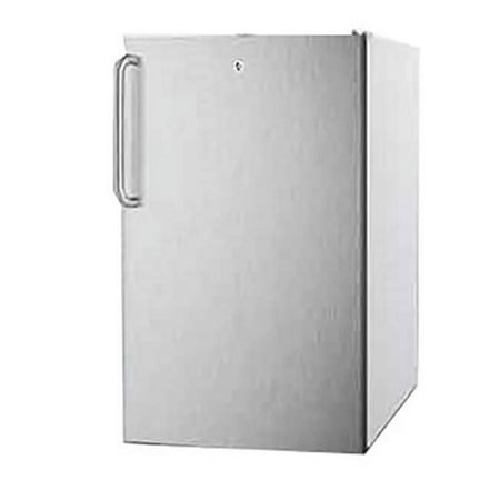 Accucold FS407LBI7SSTB 20 in. Built-in Manual Defrost Freezer with Lock