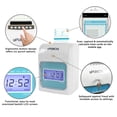 thumbnail image 3 of uPunch FN1000 Smart Time Clock System for Small Business: Auto Align Punch Clock with Free Mobile App for Digital Time Card Management & Payroll, 3 of 4