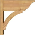 thumbnail image 3 of Ekena Millwork 7.50"W x 18"D x 18"H Thorton Smooth Traditional Outlooker, Western Red Cedar, 3 of 4