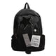 thumbnail image 2 of Mochila Vaquera Lavada Likrtyny con Gradiente Bolso Escolar Informal y Versátil, 2 of 9