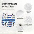 thumbnail image 6 of Lsque Bulldog Friend Printed Women's Running Shorts with Liner Pockets,Elastic Quick Dry Workout Athletic Gym Yoga Shorts,Womens High Waist Shorts-Medium, 6 of 9
