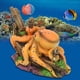 thumbnail image 4 of Pulpo de simulación de pecera, acuario de resina, simulación artificial, pulpo de resina de pecera, simulación de acuario, pulpo, respuesta rápida, 4 of 9