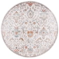 thumbnail image 2 of SAFAVIEH Cornelia Kalina Medallion Area Rug, Ivory/Multi, 6'7" x 6'7" Round, 2 of 8