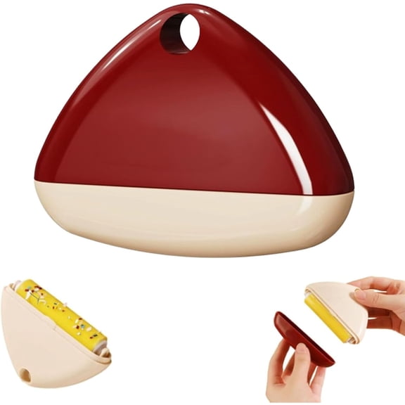 Portable Washable Lint Roller | Mini Reusable Lint Roller for Clothes, Pet Hair Remover for Furniture & Carpets, Travel Size Sticky Cleaner for Cat Dog Hair