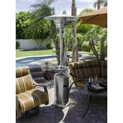 Patio Heater- 87'' Tall Stainless Steel AZ Patio Heater with Table