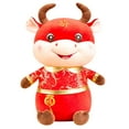 thumbnail image 1 of Muñeca de Año Nuevo 2021, muñeca de la suerte, juguete de peluche para amigos, 1 of 8