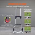 thumbnail image 3 of Carrito de aluminio plegable VEVOR con capacidad de carga de 80 kg, 3 of 9