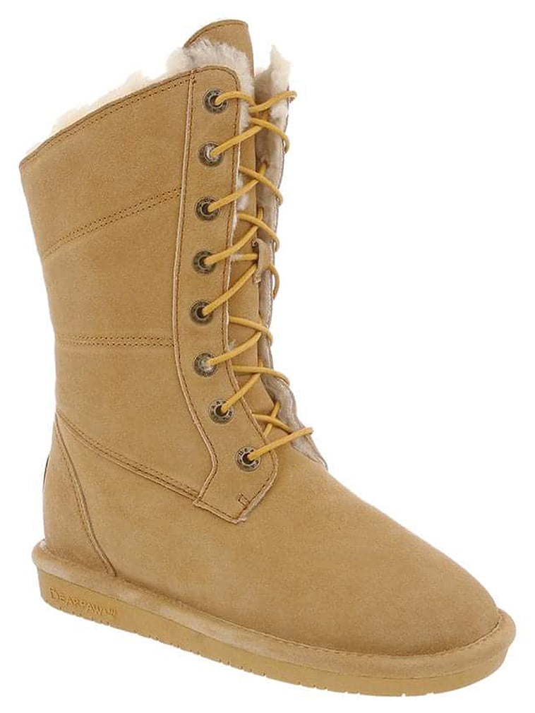 Bearpaw Women's Karen 11" Snow Boots Beige Sheepskin 11 M Bearpaw Women's Karen 11" Snow Boots Beige Sheepskin 11 M