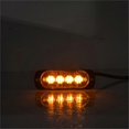 thumbnail image 3 of 4LED Lamps for Car Truck Emergency Warning Hazard Flashing Strobe Light 12v/24v Truck Light Green Side Marker Light, 3 of 5