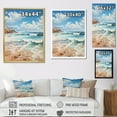 thumbnail image 4 of Designart "Beach Grass horizon III" Nautical & Beach Floater Framed Wall Decor, 4 of 7