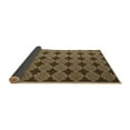 thumbnail image 2 of Ahgly Company Indoor Square Abstract Brown Contemporary Area Rugs, 8' Square, 2 of 4