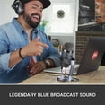 thumbnail image 2 of Logitech for Creators Micrófono USB Yeti Nano azul para juegos, streaming, podcasting, Twitch, YouTube, Discord, grabación para PC y Mac, Plug & Play - Gris sombra, 2 of 5