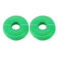 thumbnail image 1 of 2 carretes de nailon para desbrozadora de césped, 100 metros, 1,6 mm, color verde, 1 of 14