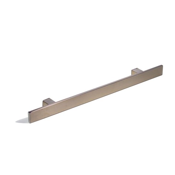 32 Inch Square Flat Shape Bar Stainless Steel Modern Contemporary Entry Door Handle Towel Bar Ladder Pull Shower Glass Sliding Barn Door Interior Exterior Door Pull Push Brushed Nickel Satin Finish