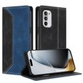 thumbnail image 1 of Funda FOXDOCK para Motorola Moto G 5G 2022 de Cuero Premium Bicolor con Ranuras RFID, Carcasa Tipo Billetera Antigolpes y Soporte Plegable, 1 of 6