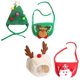 thumbnail image 1 of Christmas Pet Clothing Set, Dog Hat and Bibs Set Christmas Party S, 1 of 5