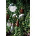 thumbnail image 2 of Hosley 6 Inches High Bronze Glass Frost Drop Ornament Ideal Gift for Wedding Party Home Decor Office Spa Settings 6-Pack, 2 of 3