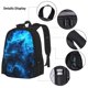 thumbnail image 3 of Disketp Wolf Mochila Estampada de Gran Capacidad con Lonchera y Estuche, Set de 3 Piezas para Estudiantes, 3 of 7