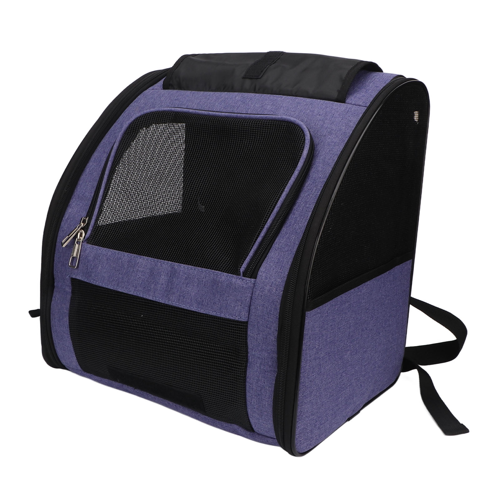 NFTIGB Cat Backpack Carrier Portable Breathable Large Capacity Pet Travel Carrier for Outdoor Hiking and Walking Purple Large Size Accommodates Pets up to 10kg/22.0lb with Mesh Windows