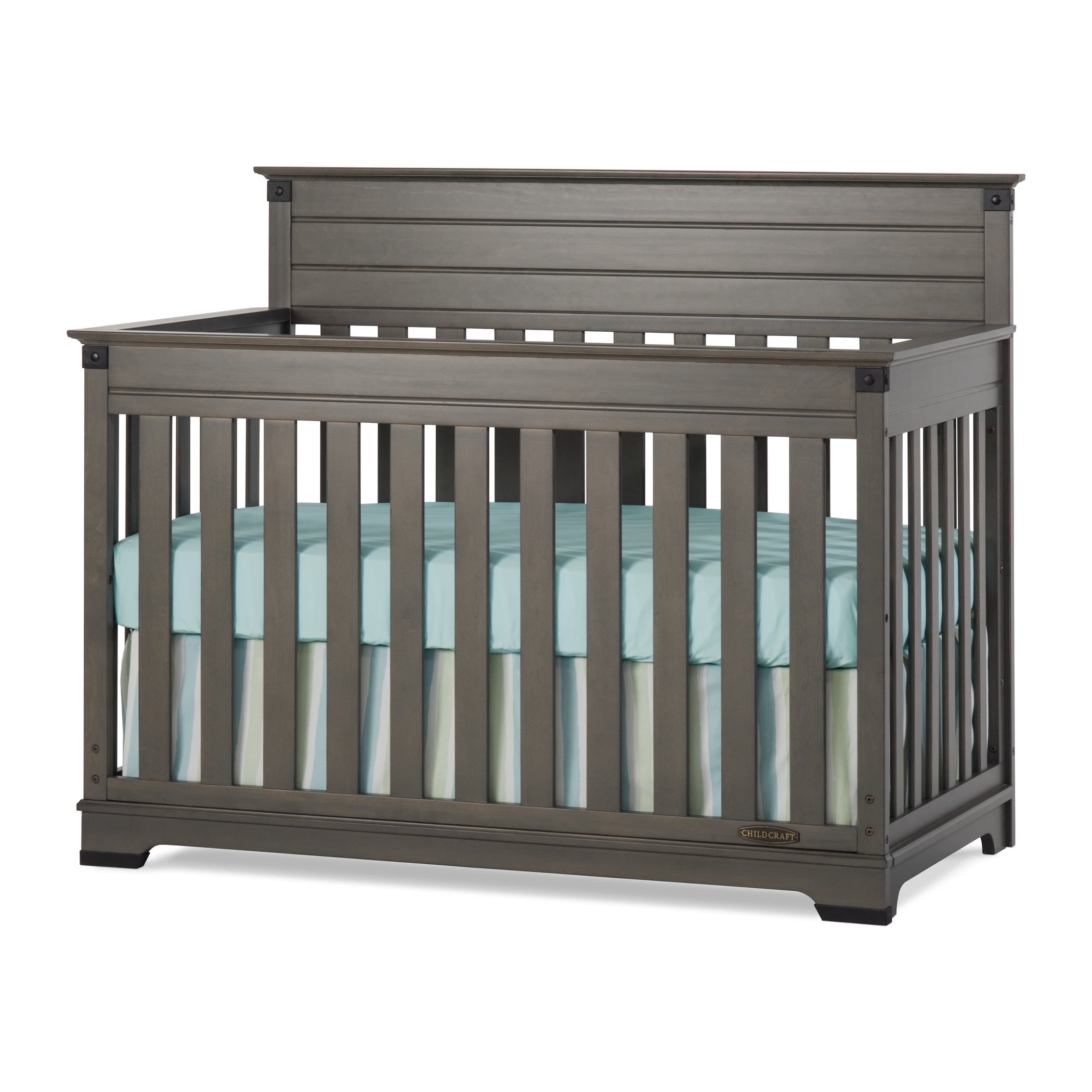 Childcraft Redmond 4in1 Convertible Crib in Dapper Gray
