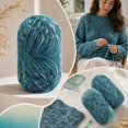 Variegated Knitting Yarn WYBXZ Color Gradient Crochet Yarn Ball for ...