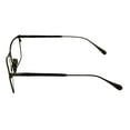 thumbnail image 2 of John Varvatos Mens Titanium Metal Rectangle Eyeglass Frames V179 Matte Gun 56mm, 2 of 6