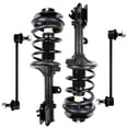 thumbnail image 3 of AUTOMUTO Struts & Shocks Quick-Strut Front Strut Spring Assembly Stabilizer Bar Link Kit Fit For 2005-2010 for Kia for Sportage, 3 of 5
