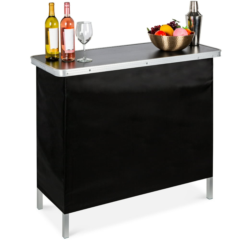 Best Choice Products Portable PopUp Bar Table for Indoor/Outdoor
