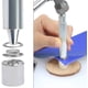 thumbnail image 3 of Juego de 100 ojales de 14 mm, kit de ojales metálicos con herramientas para reparación de bolsas de lona y carpas, color plateado, 3 of 4