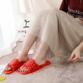 thumbnail image 5 of Zapatillas de langosta para mujer, chanclas divertidas de animales, zapatos informales de playa, zapatillas de playa suaves de talla grande Unisex, novedad de verano 2022, 5 of 5