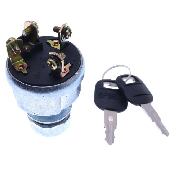 4 Terminal Key Ignition Switch 237-3530 2373530 for Caterpillar CAT 303 304 305