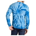 thumbnail image 2 of Yellow Rooster Men's Long Sleeve Tie-Dye T-Shirt Royal 3XL, 2 of 6