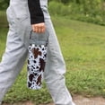 thumbnail image 3 of Cow Print Gifts for Women 30 oz Cow Print Tumbler with Handle Vacuum Reusable Insulated Tumblers with Flip Straw and Top Handle Stainless Steel 30 oz Coffee Mug Cow Print Cup Cold for 16 Hours, 3 of 6