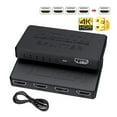 thumbnail image 2 of 4K HDMI Splitter Switch 1 in 4 Out Video Distributor Splitter 1080P Dual Display for TV PC Projector, 2 of 7