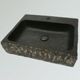 thumbnail image 2 of Eviva Stonie 20 in. Dark Blue Marble Vessel Sink, 2 of 4