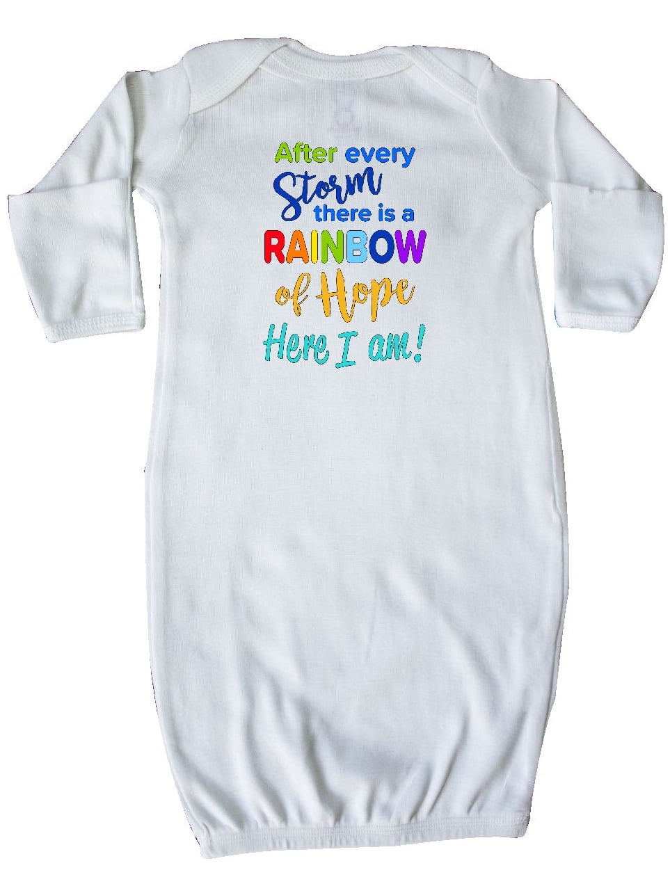 inktastic This Bunny Loves His Gigi with Bunny Face and Eggs Long Sleeve Creeper