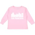 thumbnail image 3 of Inktastic San Francisco Skyline with Grunge Boys or Girls Long Sleeve Toddler T-Shirt, 3 of 5