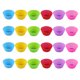 thumbnail image 1 of Moldes de silicona para cupcakes, reutilizables, para hornear magdalenas y muffins, resistentes a altas temperaturas, de grado alimenticio, regalo para entusiastas de la repostería., 1 of 8